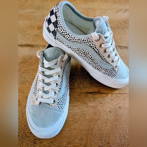 Vans Shoes - Vans Ultracush Checkered Sneakers Decon SF Mix Match Multi/Marshmallow  6W 4.5M